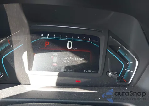 2018 Honda Odyssey Ex-L из США, поврежденный, VIN 5FNRL6H7XJB049924